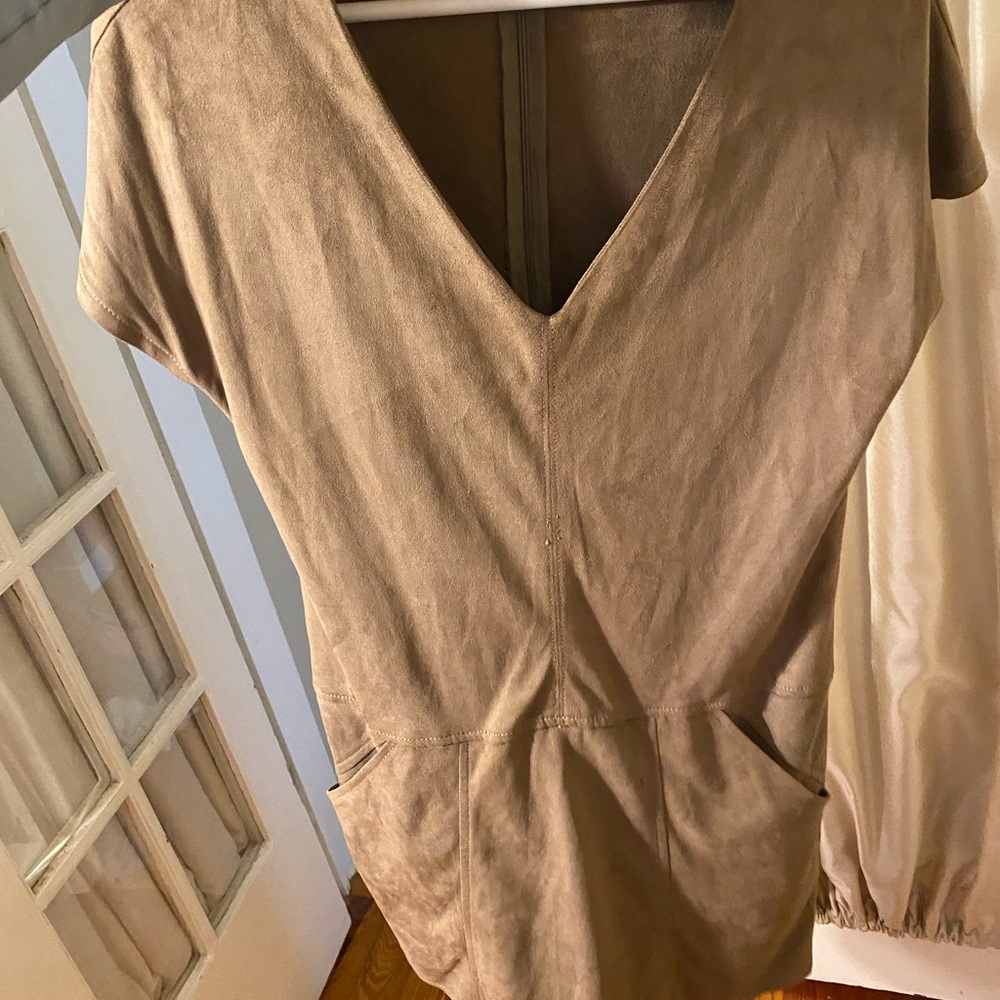 Kenneth Cole Suede Vintage Brown Soft Dress Rustic - Picture 9 of 9